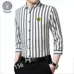 2021 chemises versace stripe medusa white